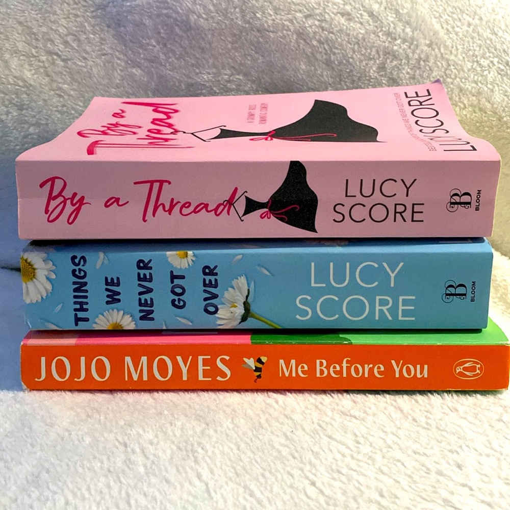 Books * 2 Lucy Score * By A Thread * Things We Never Got Over